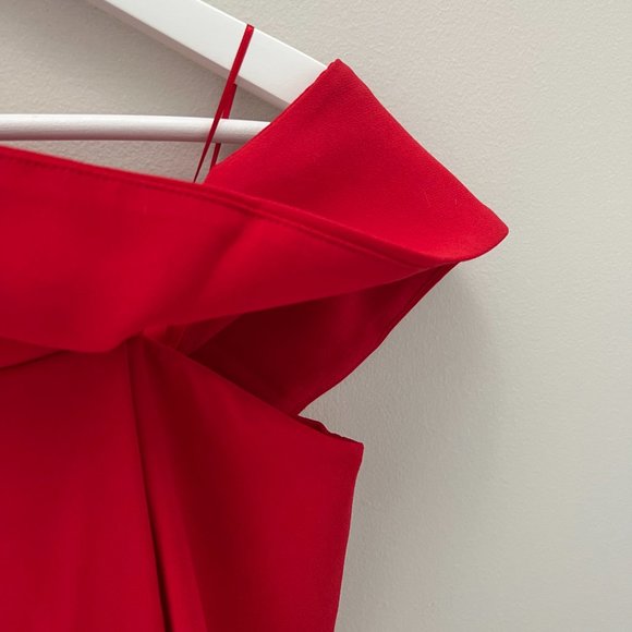 NWT Nicholas Off the Shoulder Blouse (Crepe Shoulder Band) - Picture 5 of 12